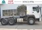 336HP Engine HOWO Tractor Truck , Sinotruk Howo 6x4 Tractor For Transport Project