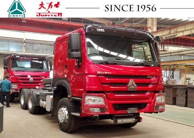 A7 HOWO Tractor Truck 400L Fuel Tank With 420 Hp Euro II Engine LHD/RHD