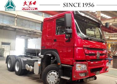 A7 HOWO Tractor Truck 400L Fuel Tank With 420 Hp Euro II Engine LHD/RHD