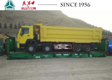 Sinotruk 30CBM HOWO 8x4 Dump Truck Low Oil Consumption Perfect Oil Performance