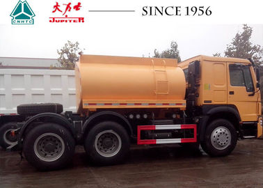 HOWO Euro 4 Fuel Tank Truck 6X4 10 Wheeler With 8000 To 24000 Liters Capacity
