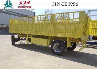 80000kg Gooseneck Flatbed Trailer 4 Axle High Fence